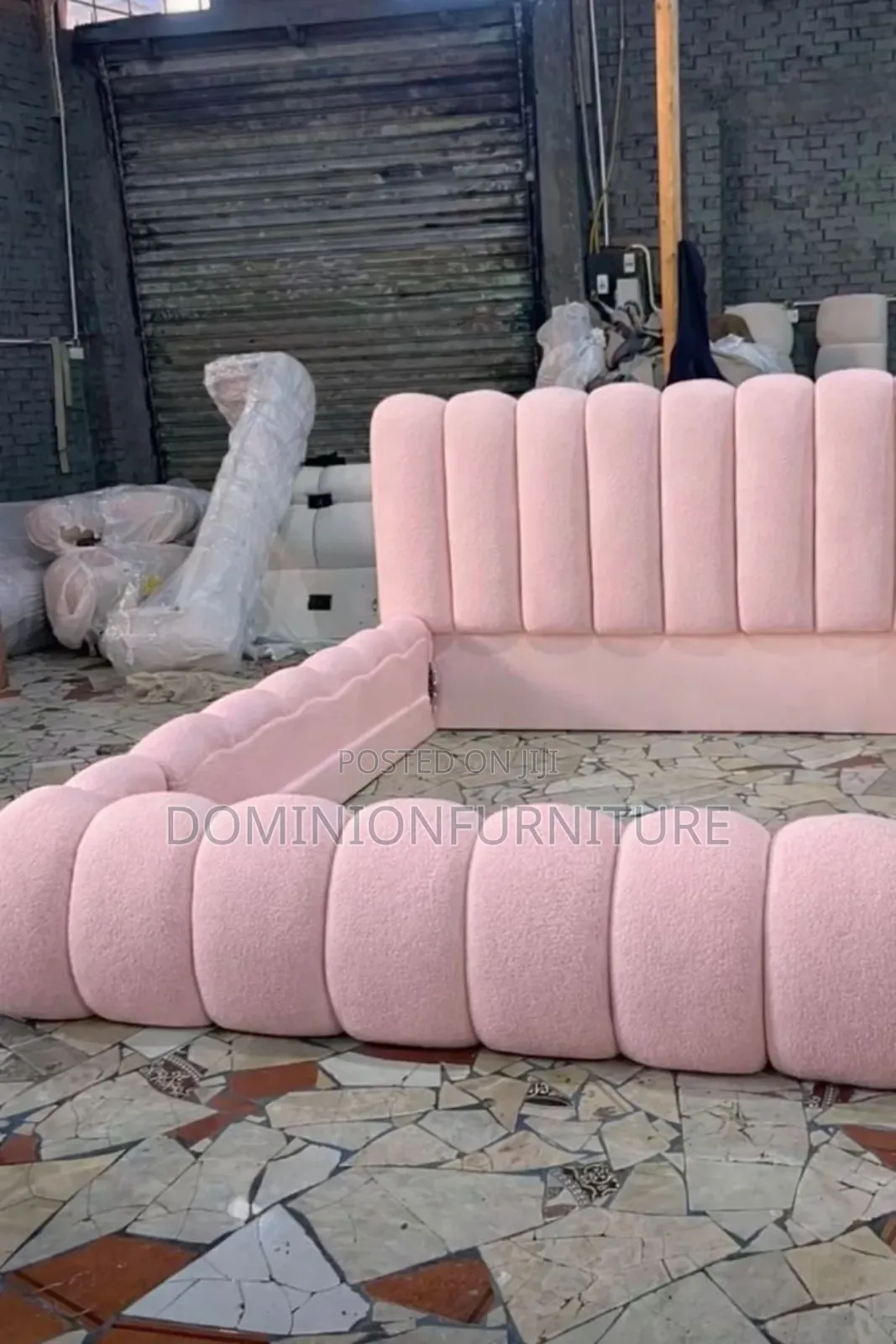 Tufted Bed Frame With 2 Side Drawers.
[Available*: 4.5ft, 6x6ft
-