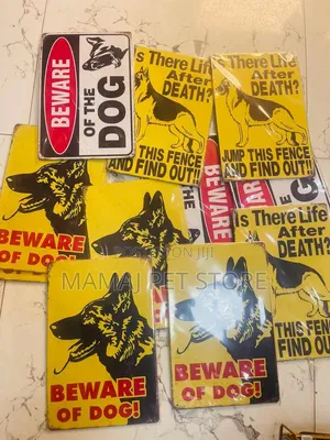 Beware of Dog Signage