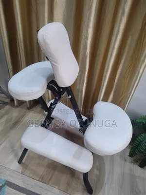 Foldable Adjustable Leather Massage Chair Equipment