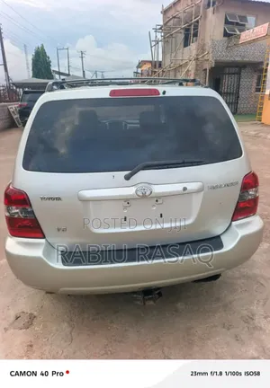 Toyota Highlander V6 2006 Silver