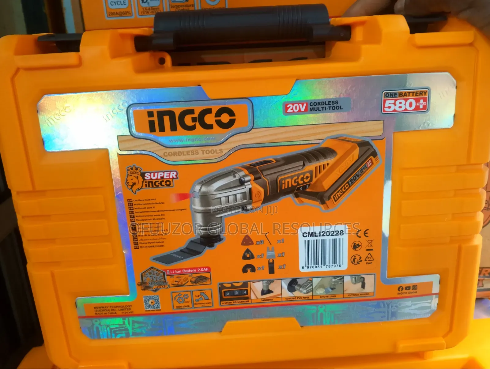 Ingco Cordless Multi-Tools Machine 20v