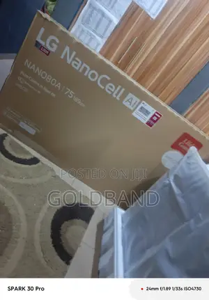 LG 75 Inch Nano80t6a Smart TV