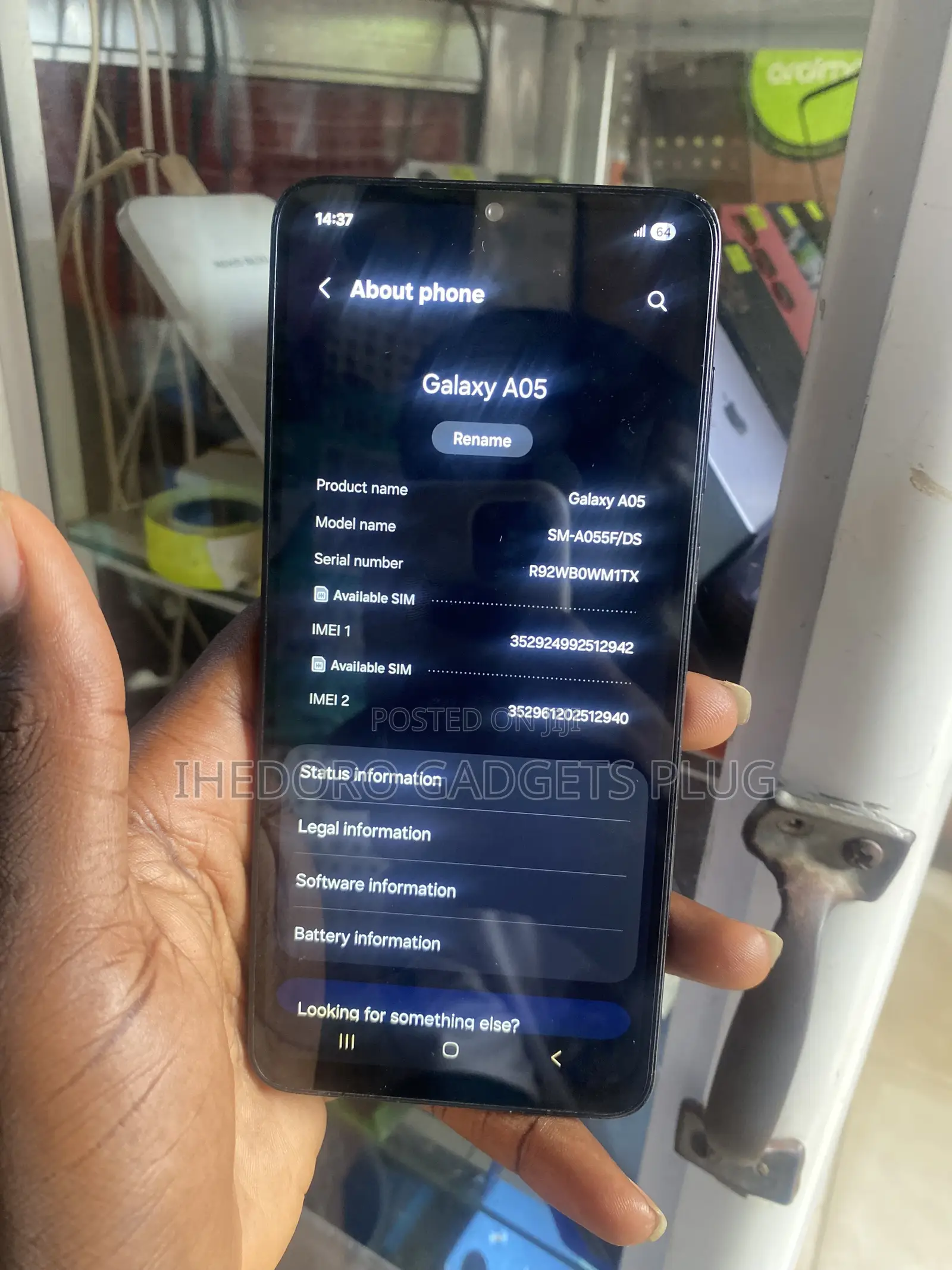 Samsung Galaxy A05 64 GB Black