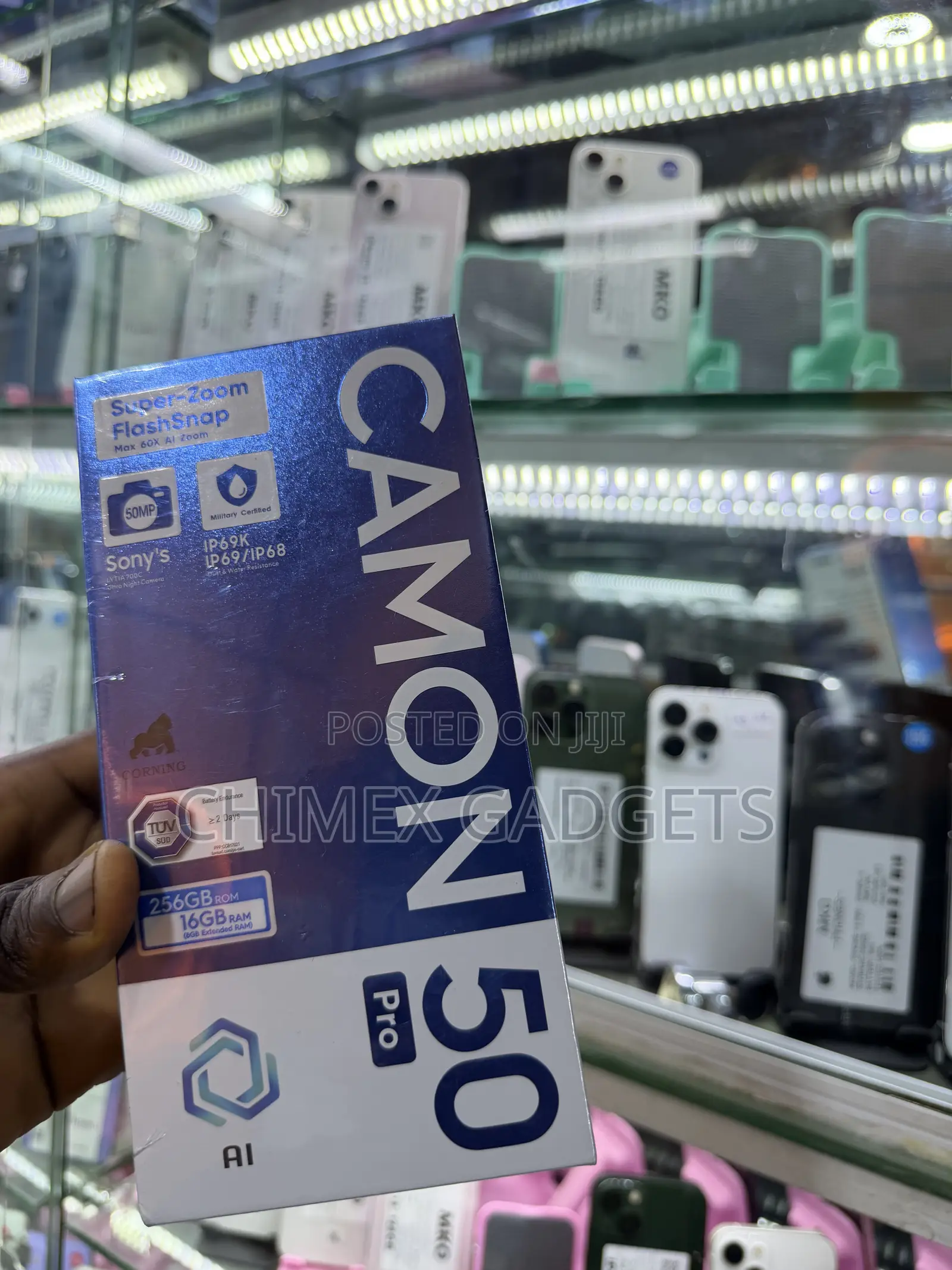 New Tecno Camon 50 Pro 256 GB