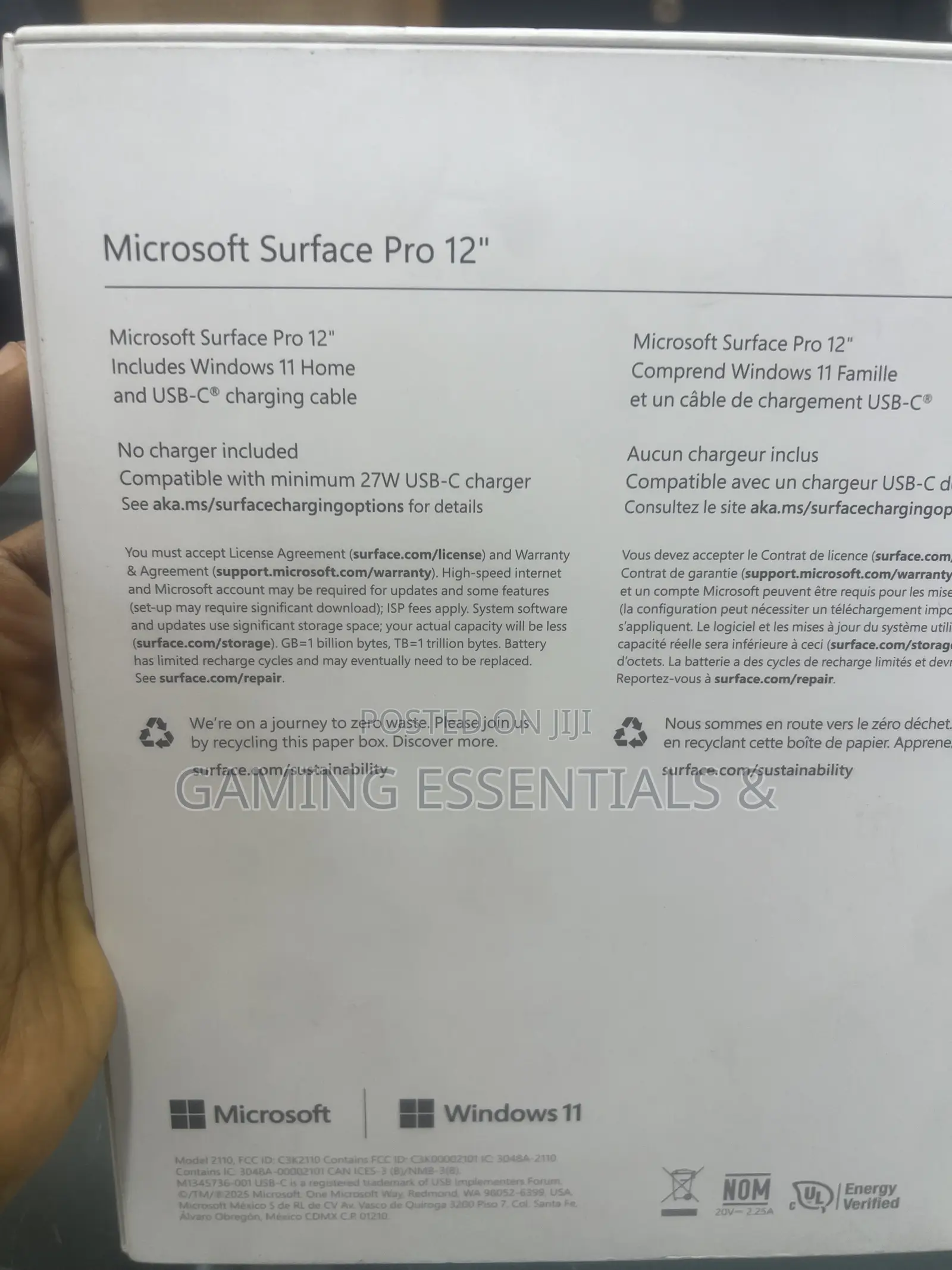 New Microsoft Surface Pro 16GB Qualcomm Snapdragon X Plus SSD 512GB