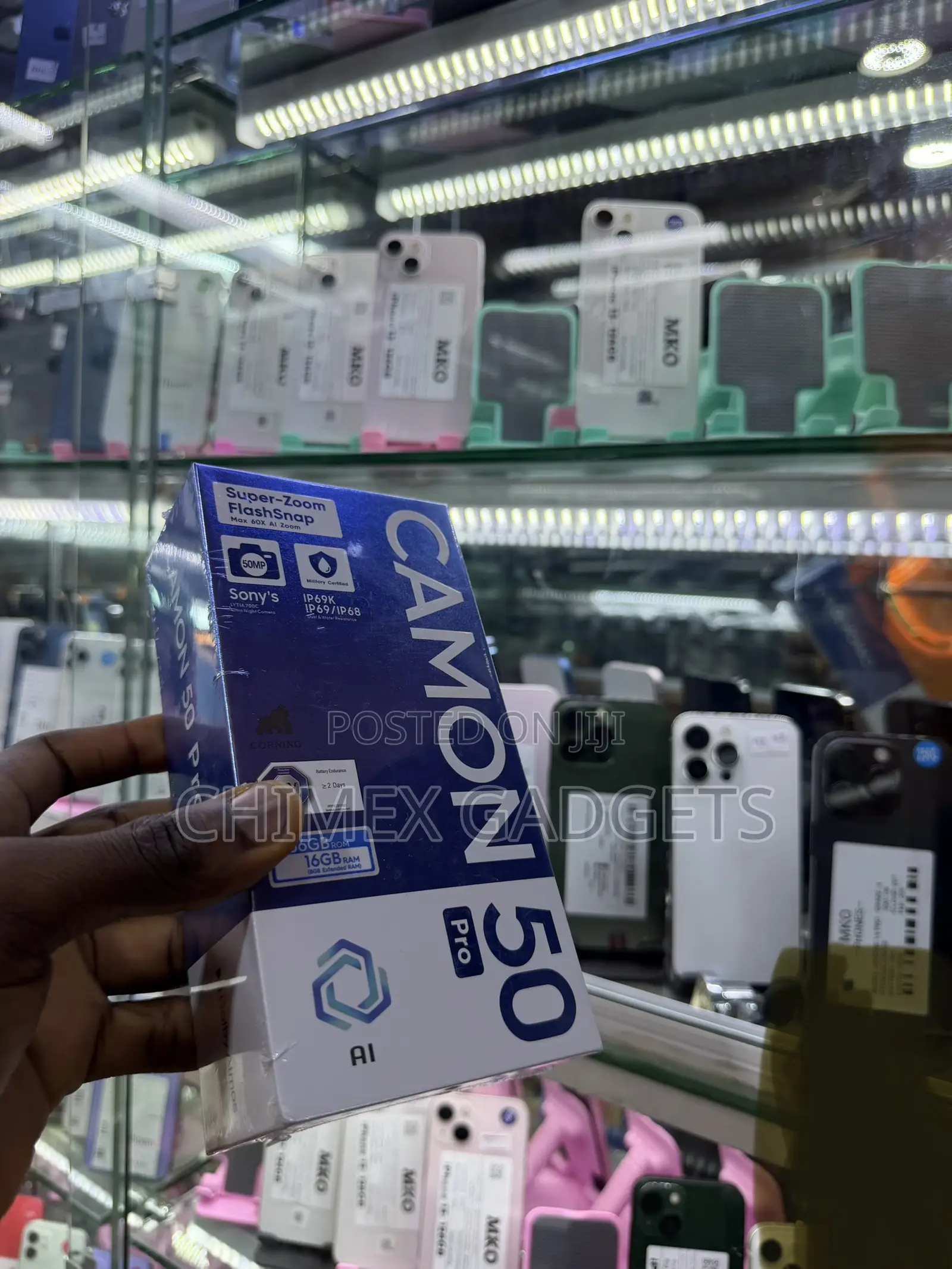 New Tecno Camon 50 Pro 256 GB