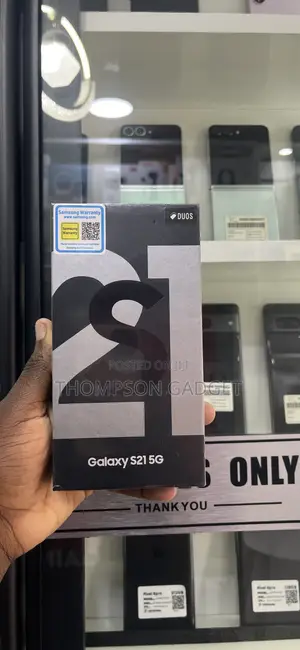 New Samsung Galaxy S21 5G 128 GB Black