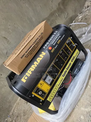 (4.5kva)Firman Black Petrol Generator Model Fpg4800e2 100%copper Coil