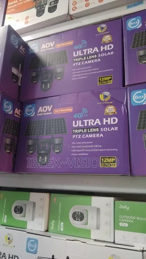 TRIPLE LENS Solar Camera PTZ UBox Pro