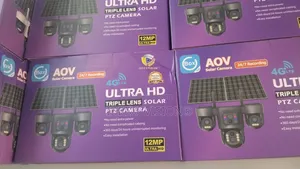 TRIPLE LENS Solar Camera PTZ UBox Pro