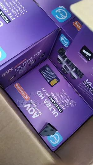 TRIPLE LENS Solar Camera PTZ UBox Pro