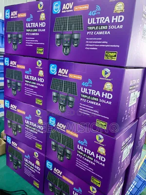 TRIPLE LENS Solar Camera PTZ UBox Pro