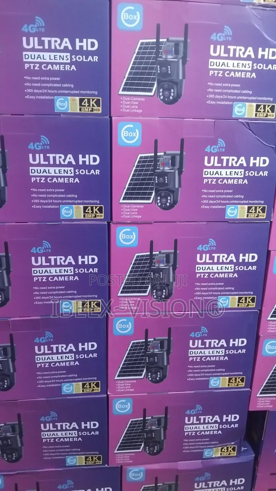 TRIPLE LENS Solar Camera PTZ UBox Pro