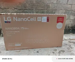 LG 75 Inch Nanocell Uhd Smart TV Nano80t6a