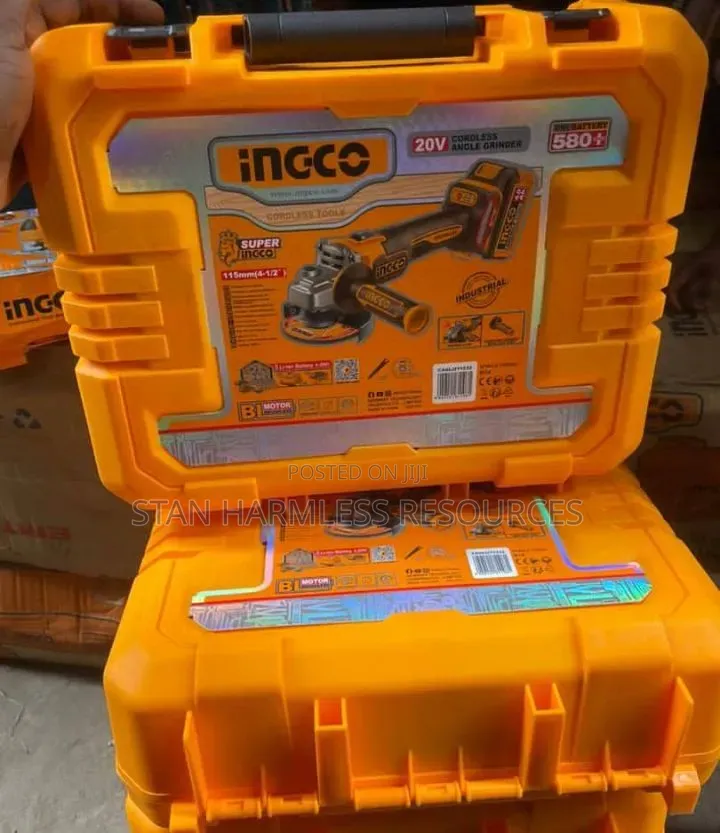Ingco 20v Cordless Angle Grinder