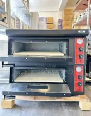 High Quality Commercial Double Deck Electric Pizza Oven