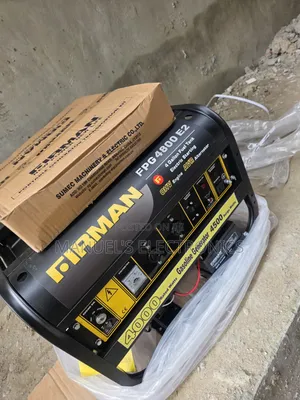 《》Firman Black Petrol Generator 4.5kva 100%copper Coil