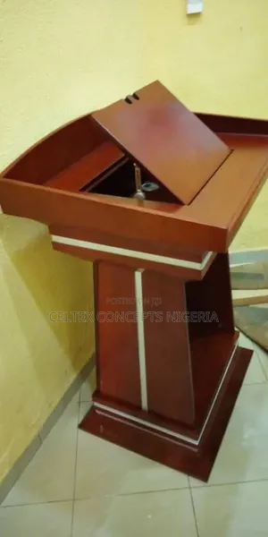 Modern Wooden Church/Conference Podium