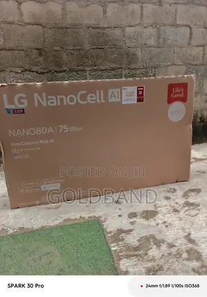 LG 75NANO80T6A 75 Inch NanoCell Smart TV