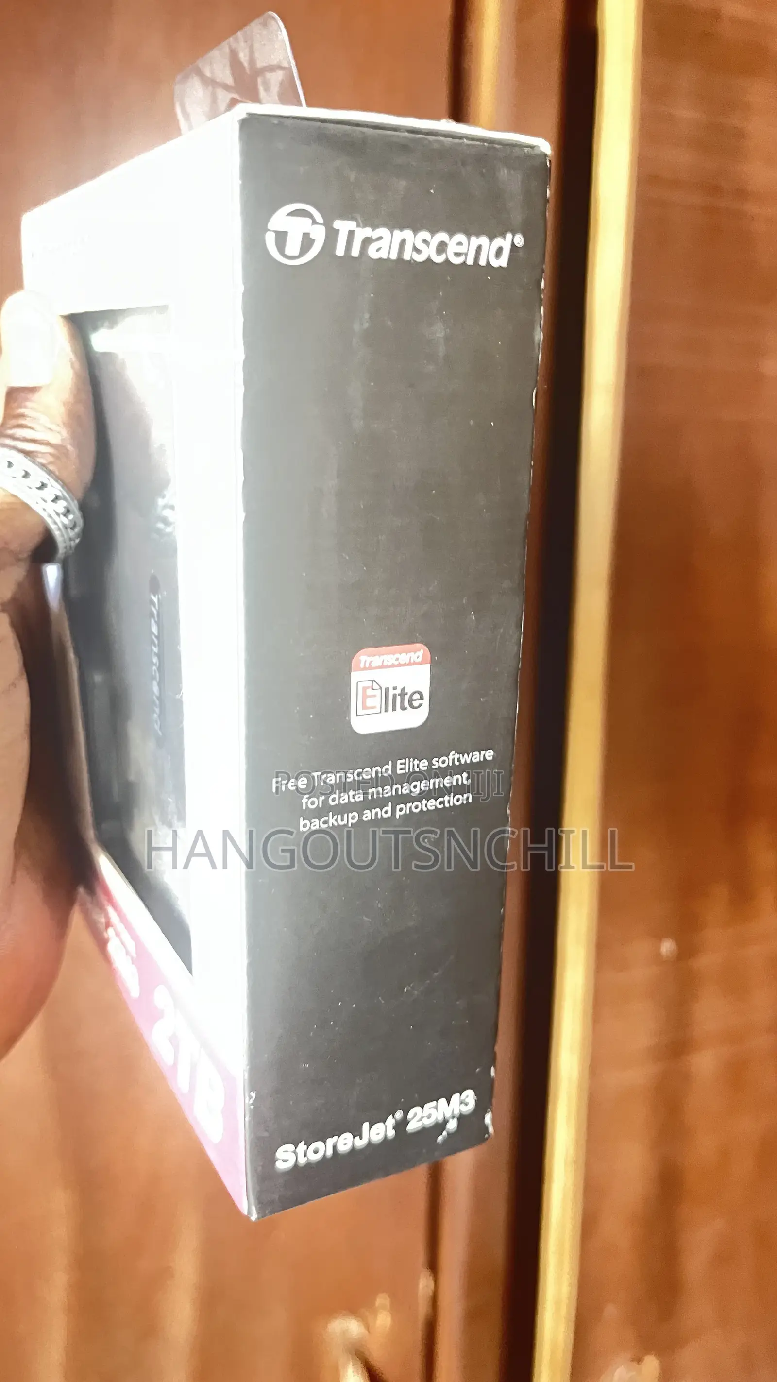 Transcend External Hard Drive (2TB) for Sale Immediately