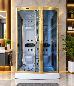 Luxury Hydromassage Steam Shower Cubicle - Home/Spa Steam Cubicle