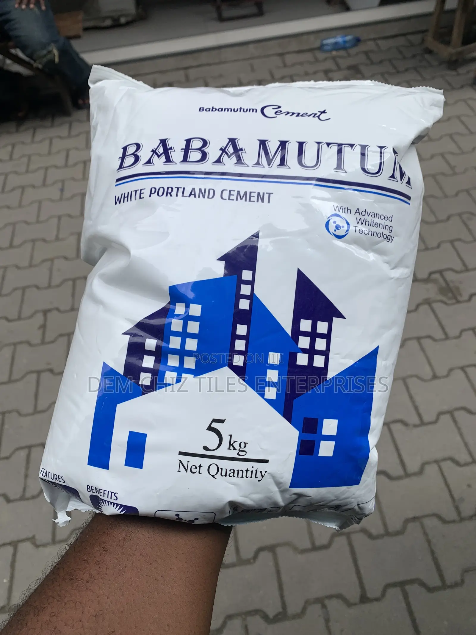 Original White Cement (Babamutum) Imported