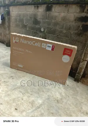 LG 75 Inch NANO80T6A UHD NanoCell Television