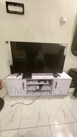 White TV Stand