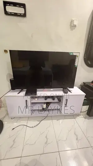 White TV Stand