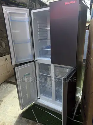 SkyRun 450L Contemporary 4-Door Side-by-Side Fridge
