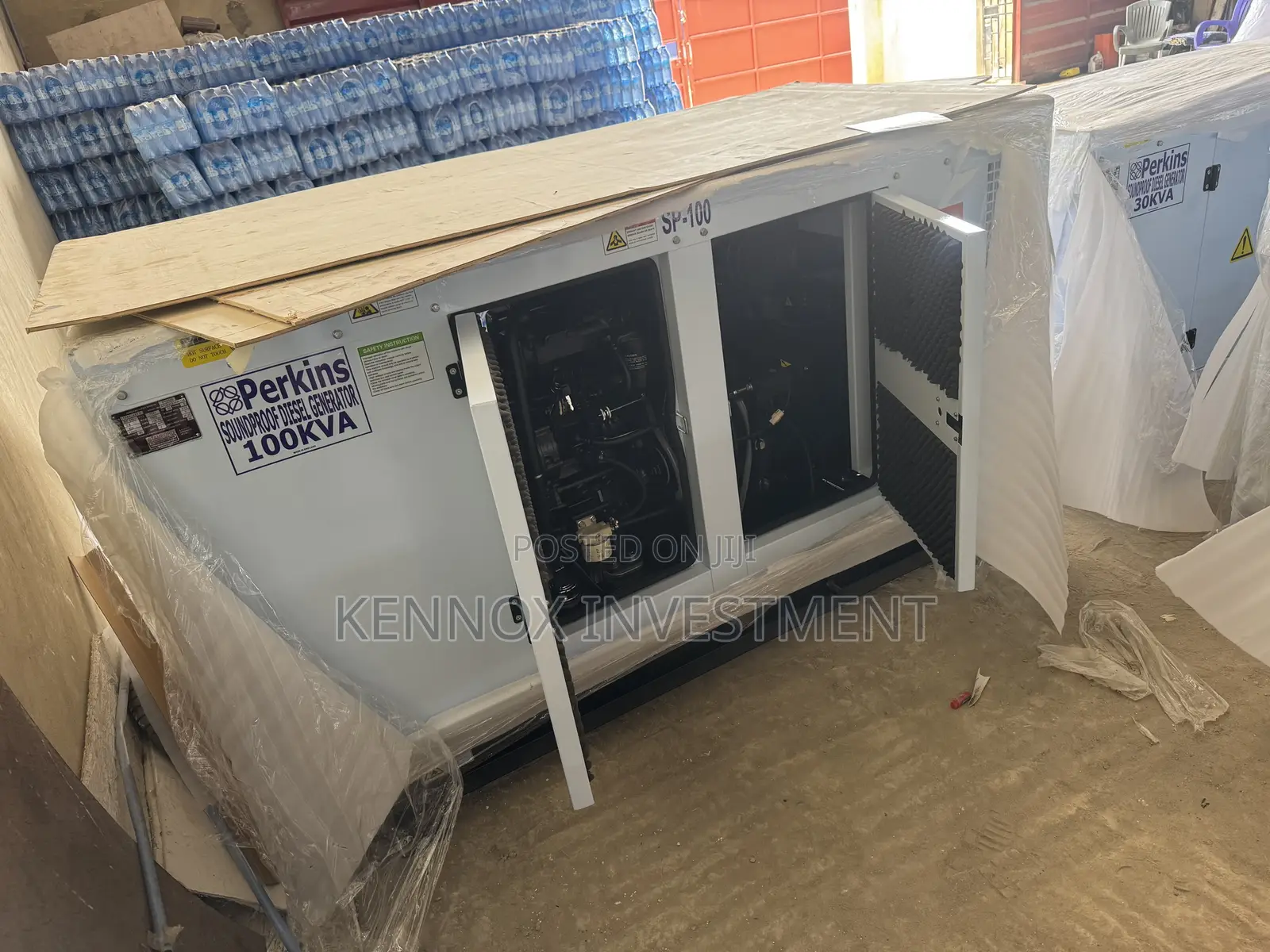 Quality 100KVA Perkins Soundproof Diesel Generator