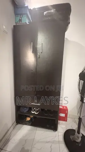 Dark Brown HDF Wardrobe