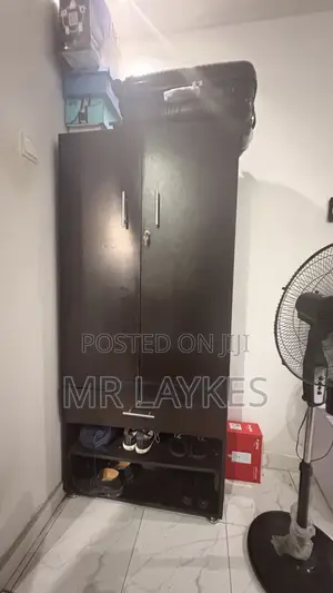 Dark Brown HDF Wardrobe