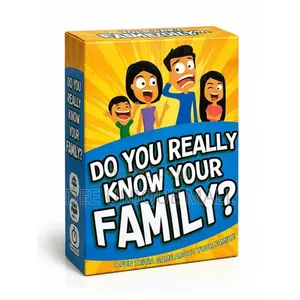 Fun Family Trivia Card Game 4 All Ages