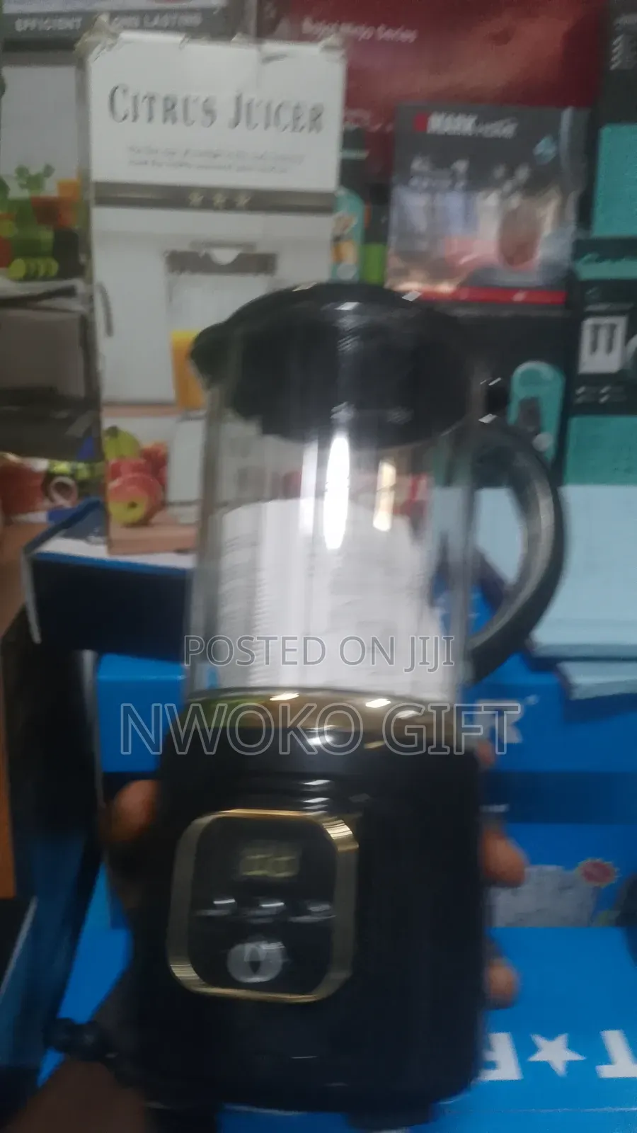 Portable and Rechargeable Double Knife Blender