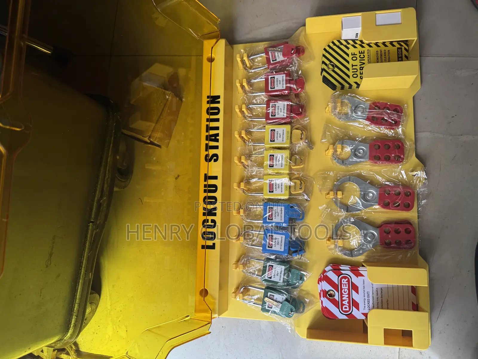 Professional Lockout/Tagout (LOTTO) Station