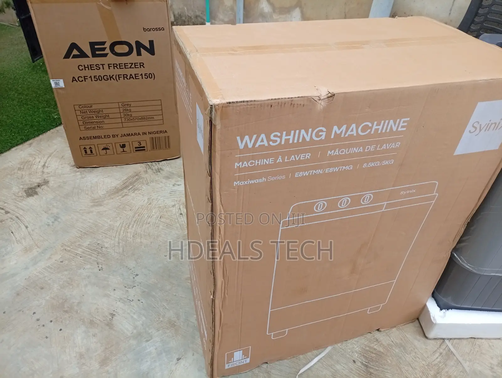 SYNIX Automatic Washing Machine 8KG – Powerful Cleaning