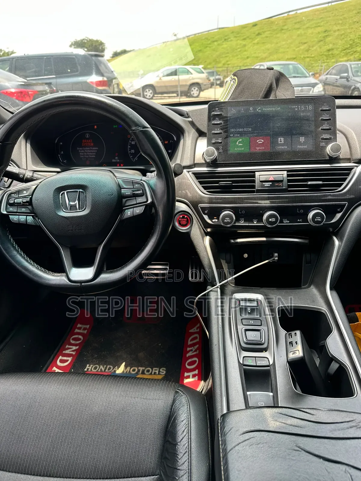 Honda Accord 2018 Black