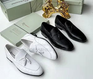 Men Shoes Richwanaz Tassel Leather Loafers