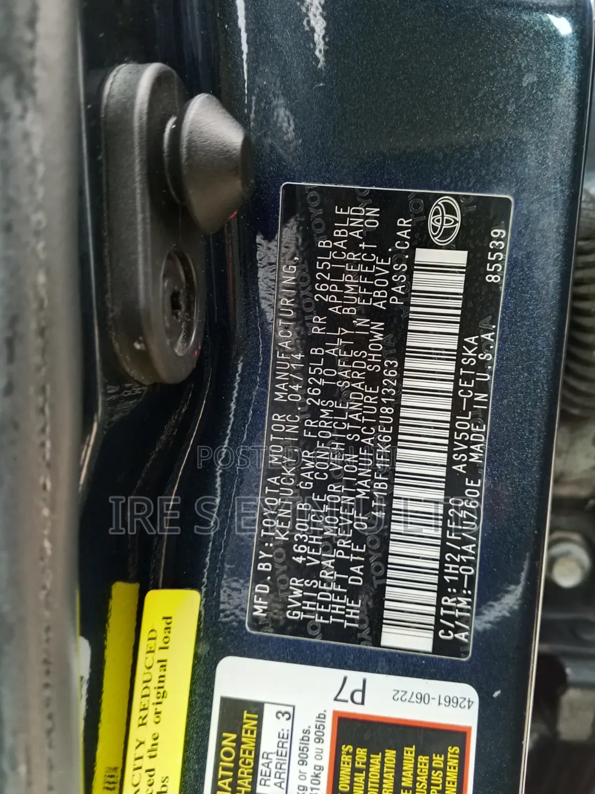 Toyota Camry 2014 Gray