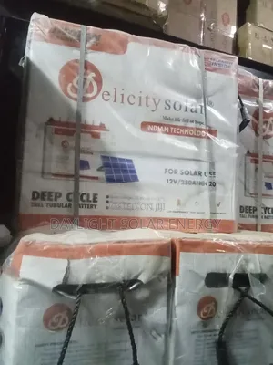 Delicity Solar Tubular Battery 12V