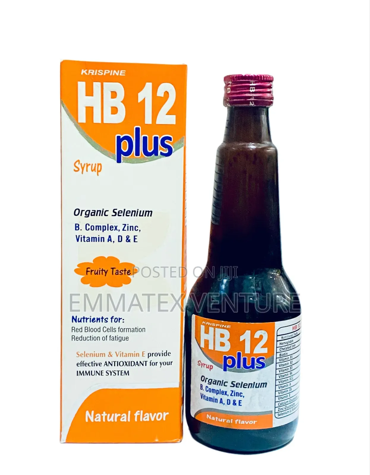 HB 12 Plus Syrup Organic Selenium X200ml