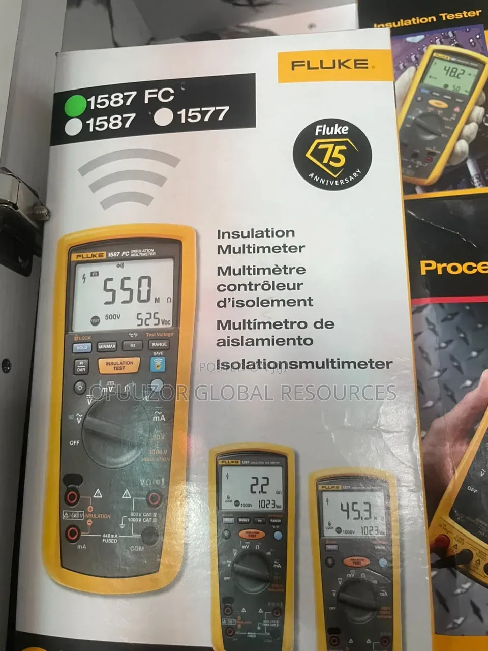 Fluke 1587 FC Insulation Multimeter