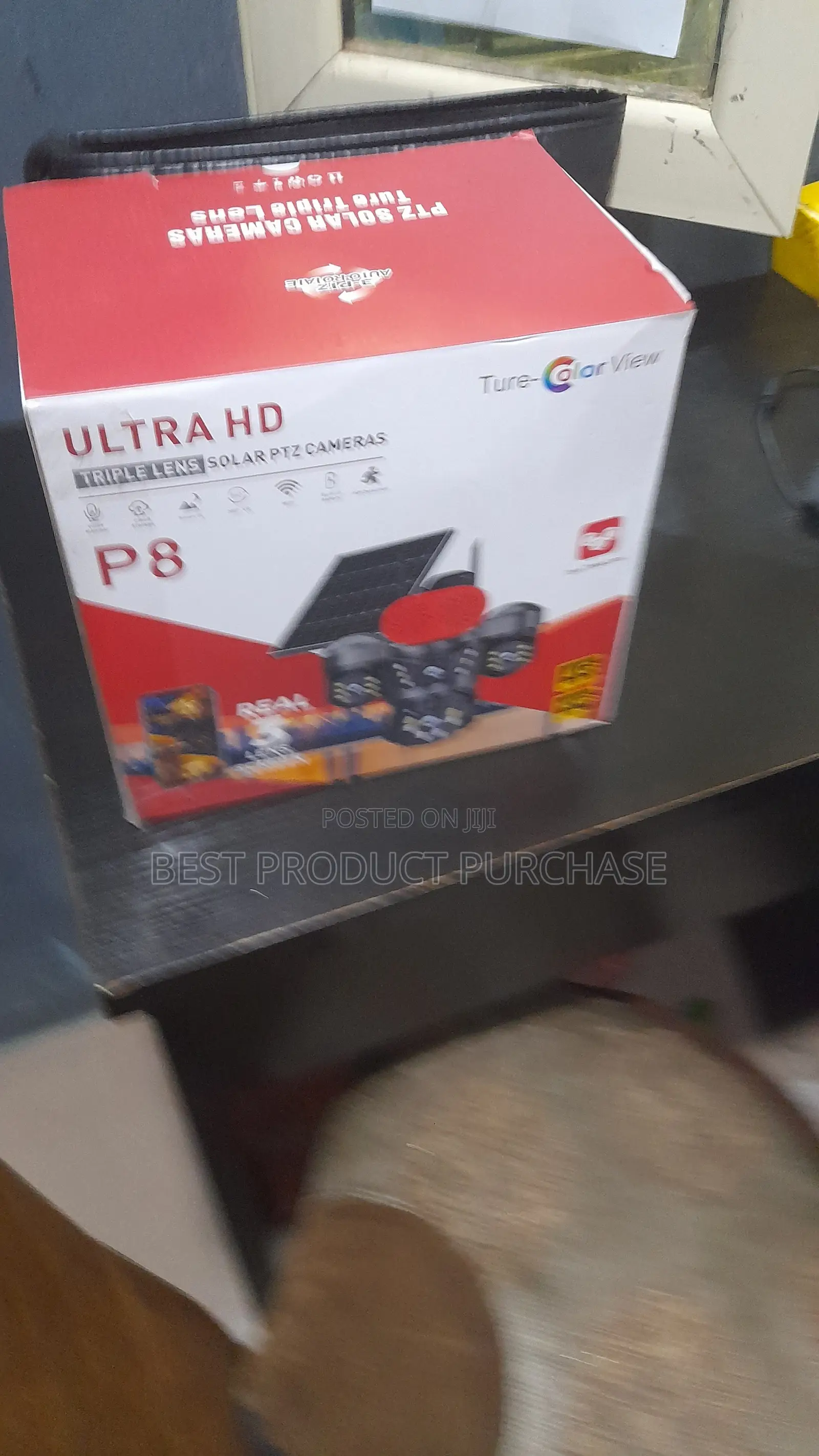 Brand New P9 PTZ Surveillance Camera – Solar