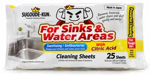 Japanese Sink Water Area Cleaning Sheets – 25pcs