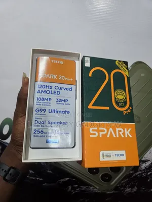 Tecno Spark 20 Pro Plus 256 GB Black