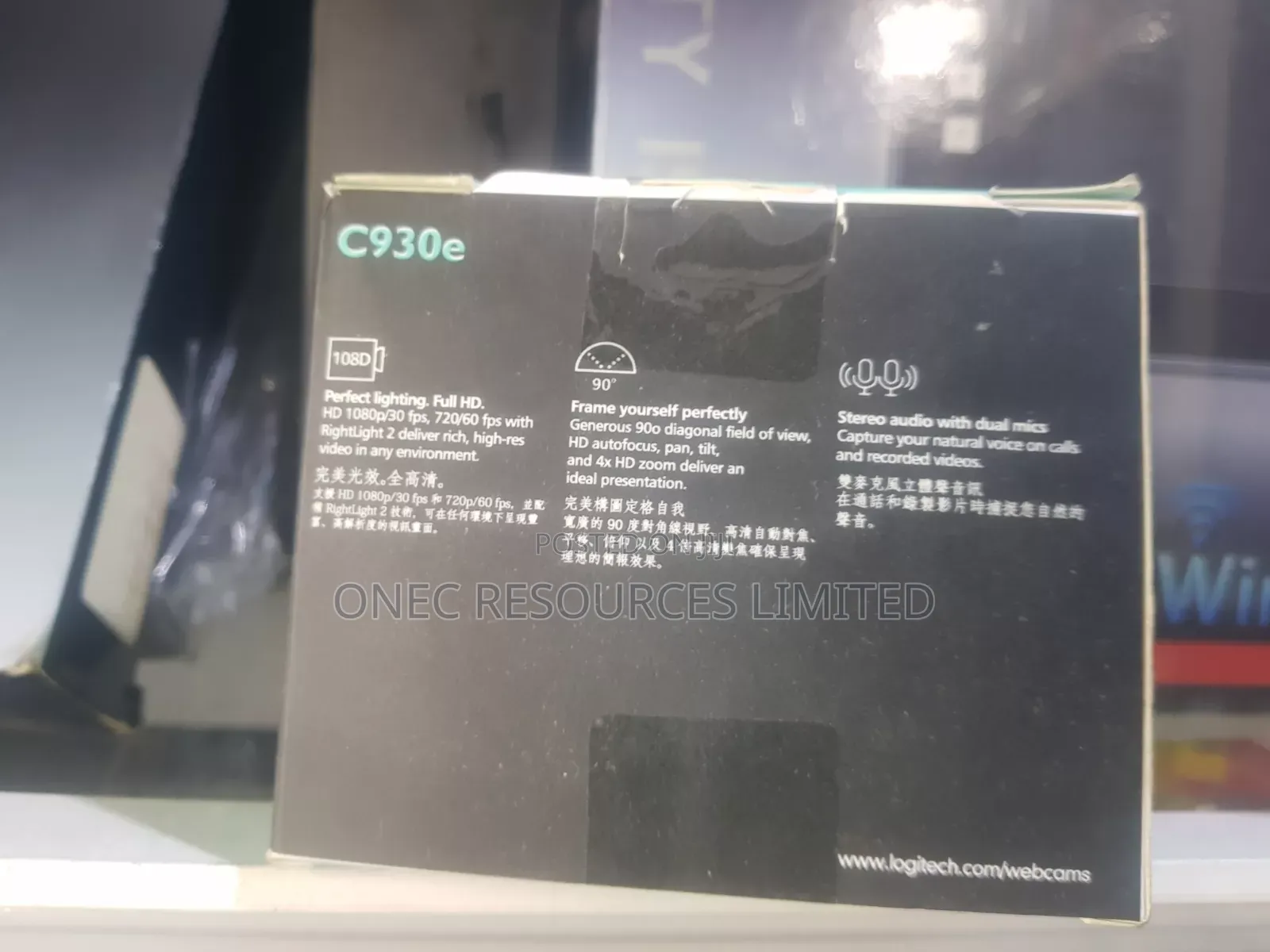 C930e Logitech Webcam
