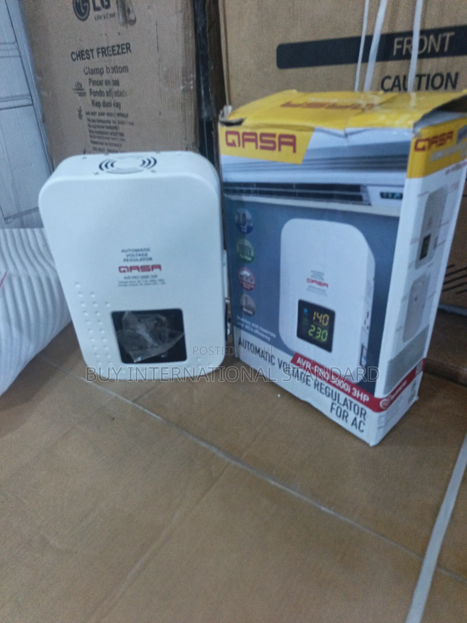 Qasa 5kva Automatic Wall Mounted Voltage Control Unit