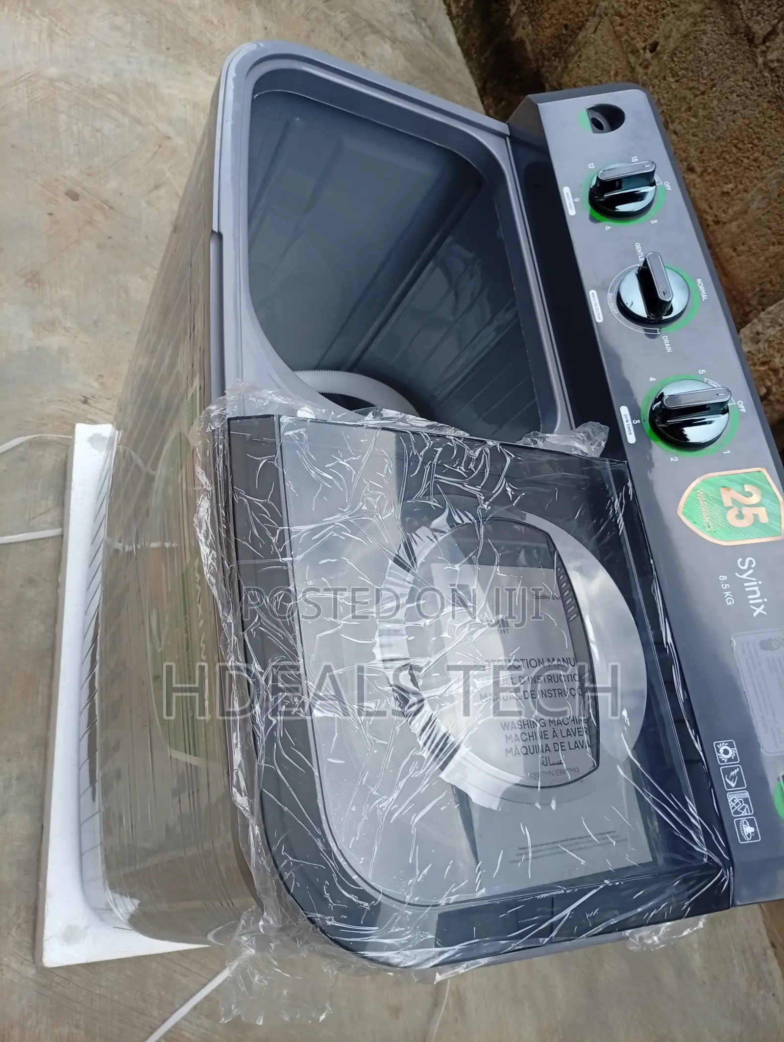 SYNIX 8KG Automatic Washing Machine – Practical Solution