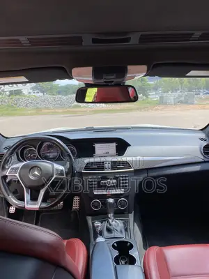 Mercedes-Benz C63 2014 White